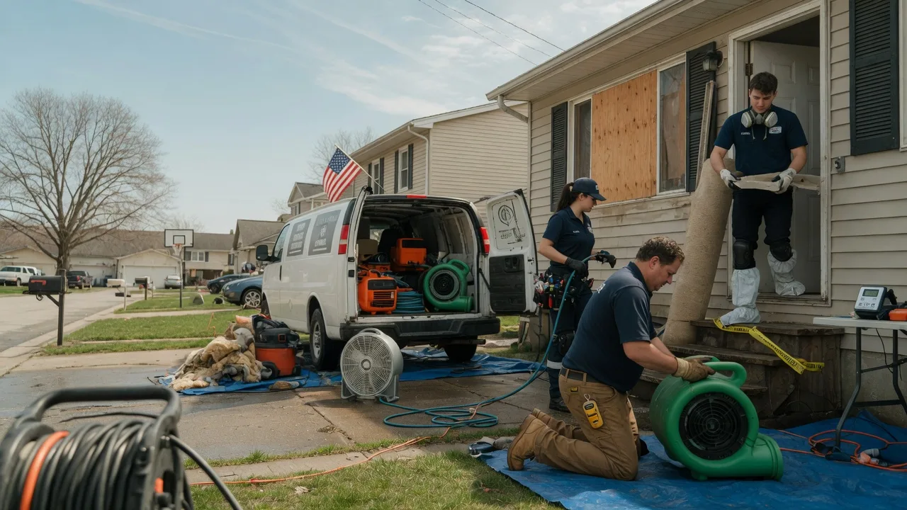 Water Damage Restoration in Orange Grove, TX near me
